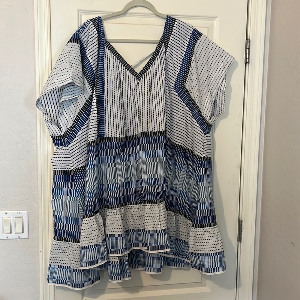 FREE PEOPLE Horizon hues midi. Oversized dress. Size small. NWT